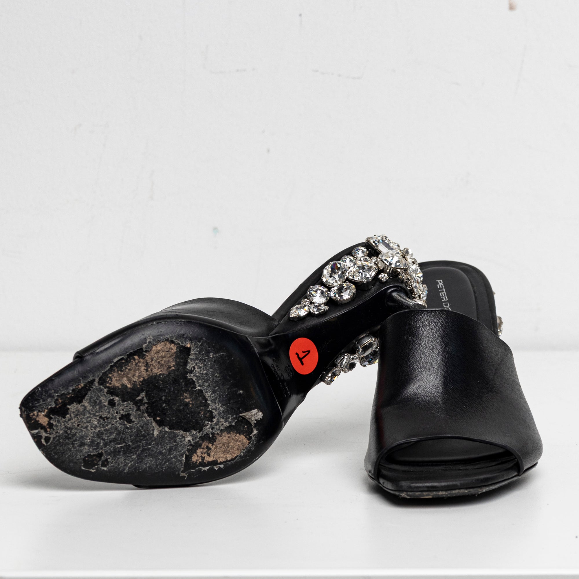 Crystal Sandal Black EU39 #1