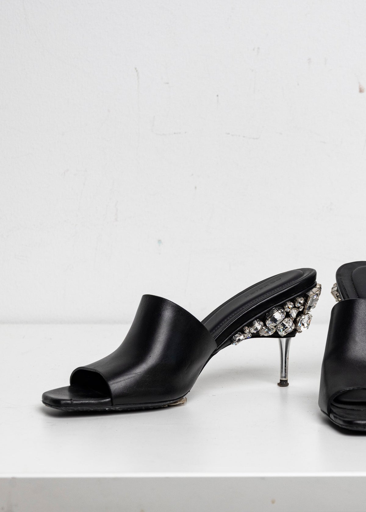 Crystal Sandal Black EU40 #2