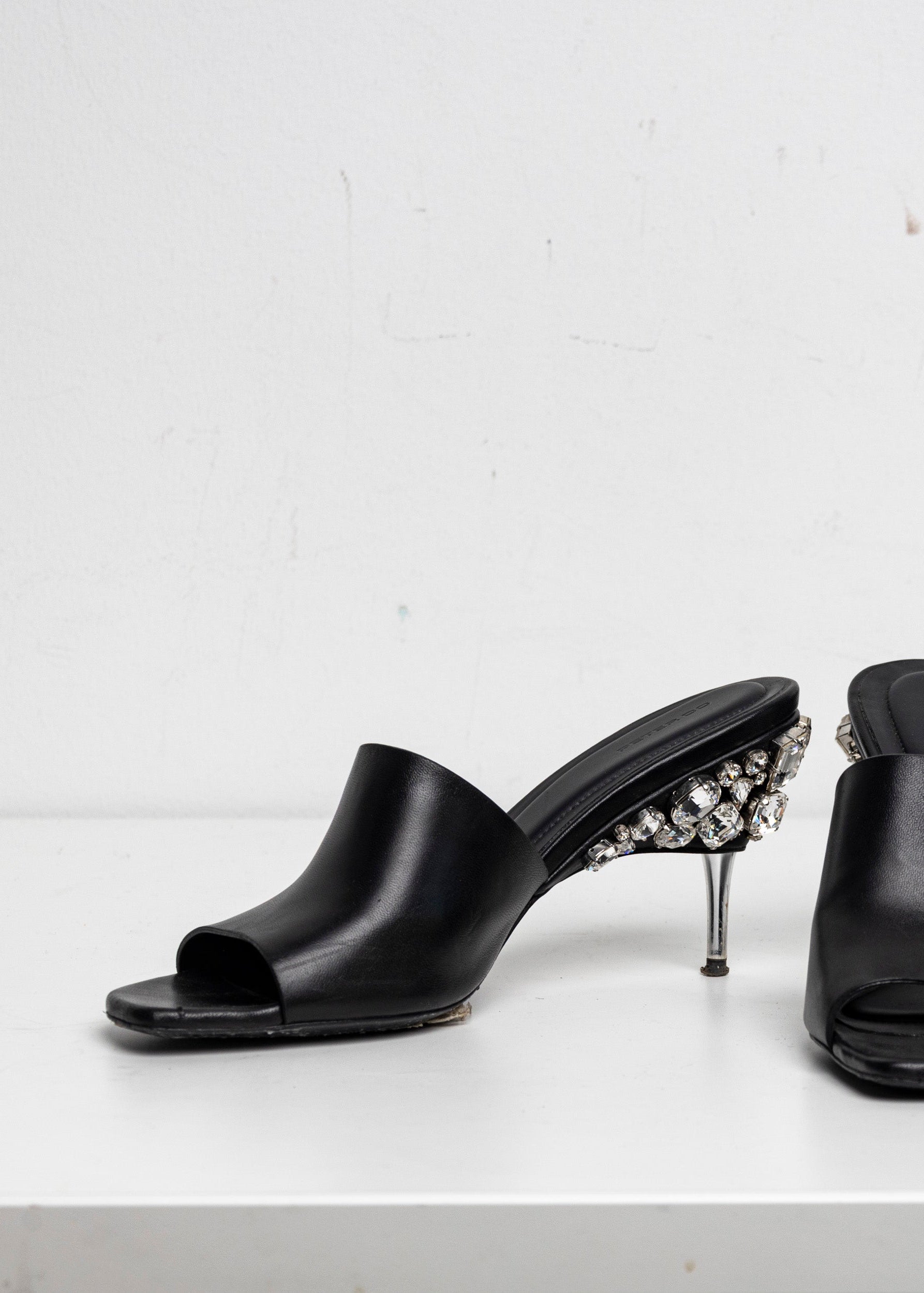 Crystal Sandal Black EU40 #2