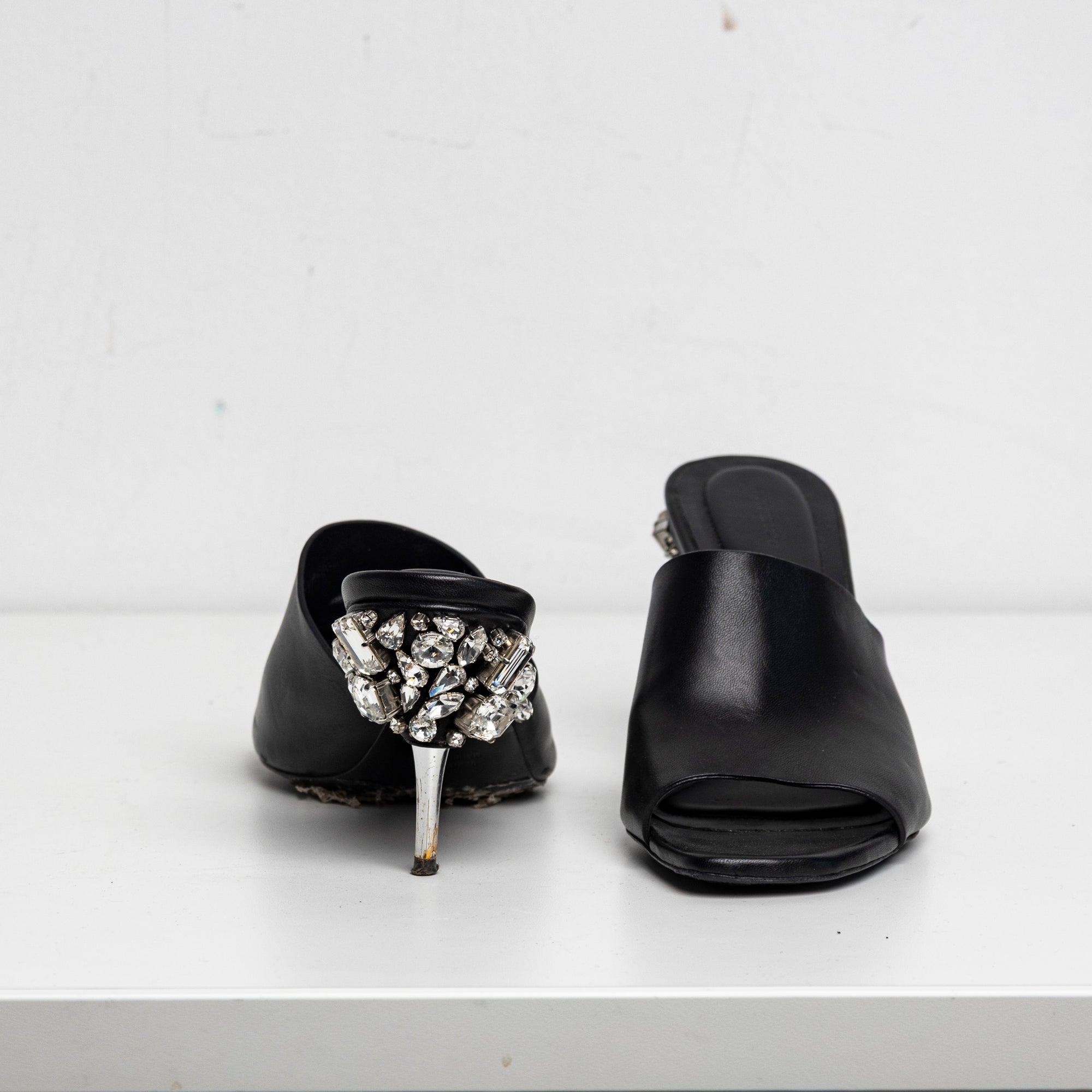 Crystal Sandal Black EU40 #2