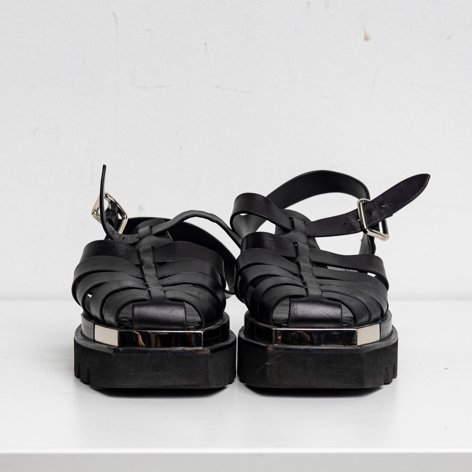 Fisherman Platform Sandal Black EU40 #1
