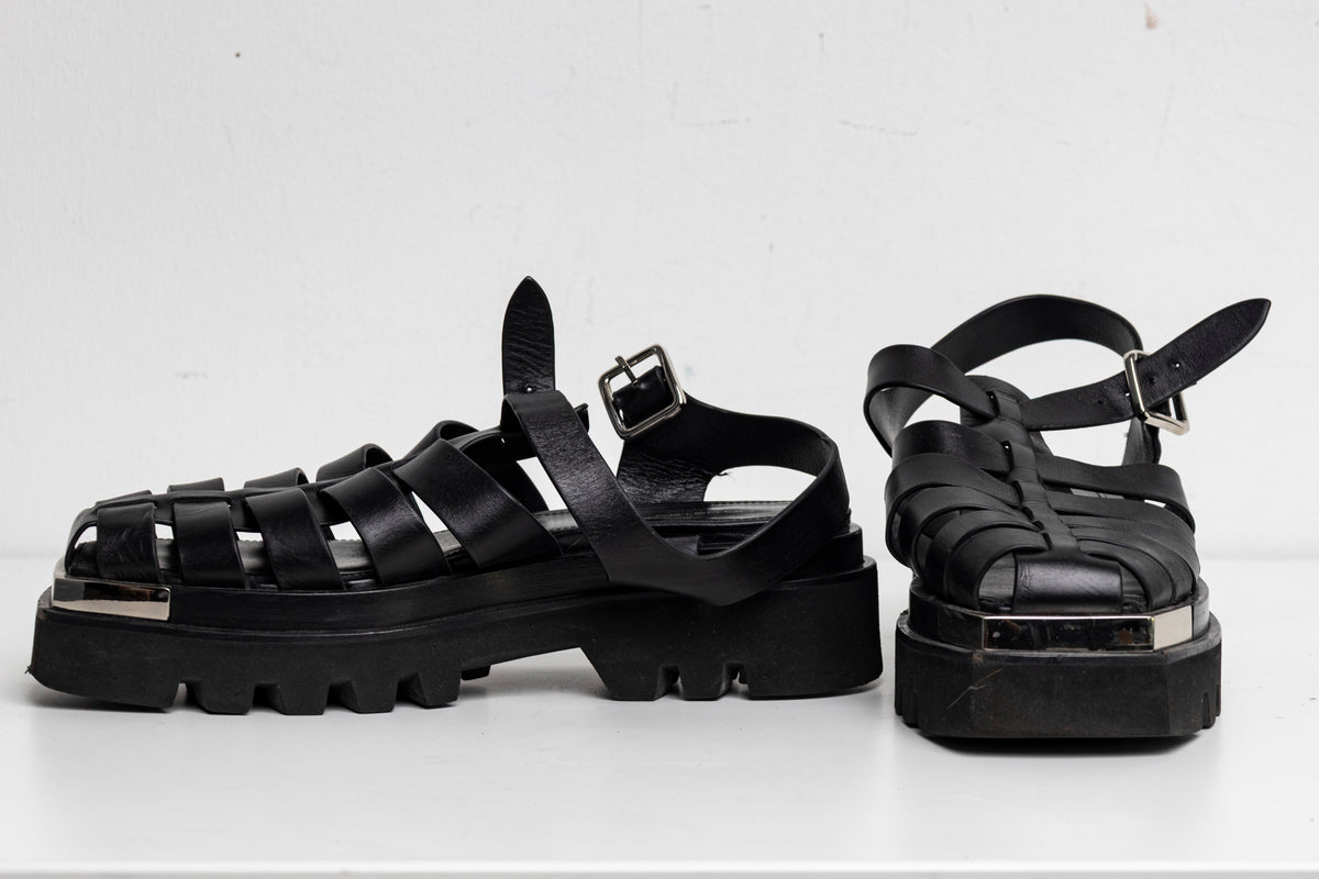 Fisherman Platform Sandal Black EU40 #1