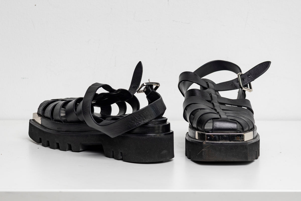 Fisherman Platform Sandal Black EU40 #1