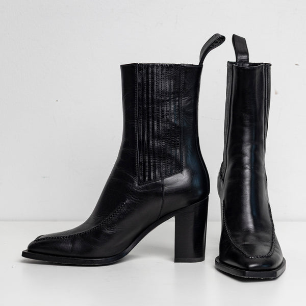 Hand-stitch Chelsea Boots Black EU40 #1