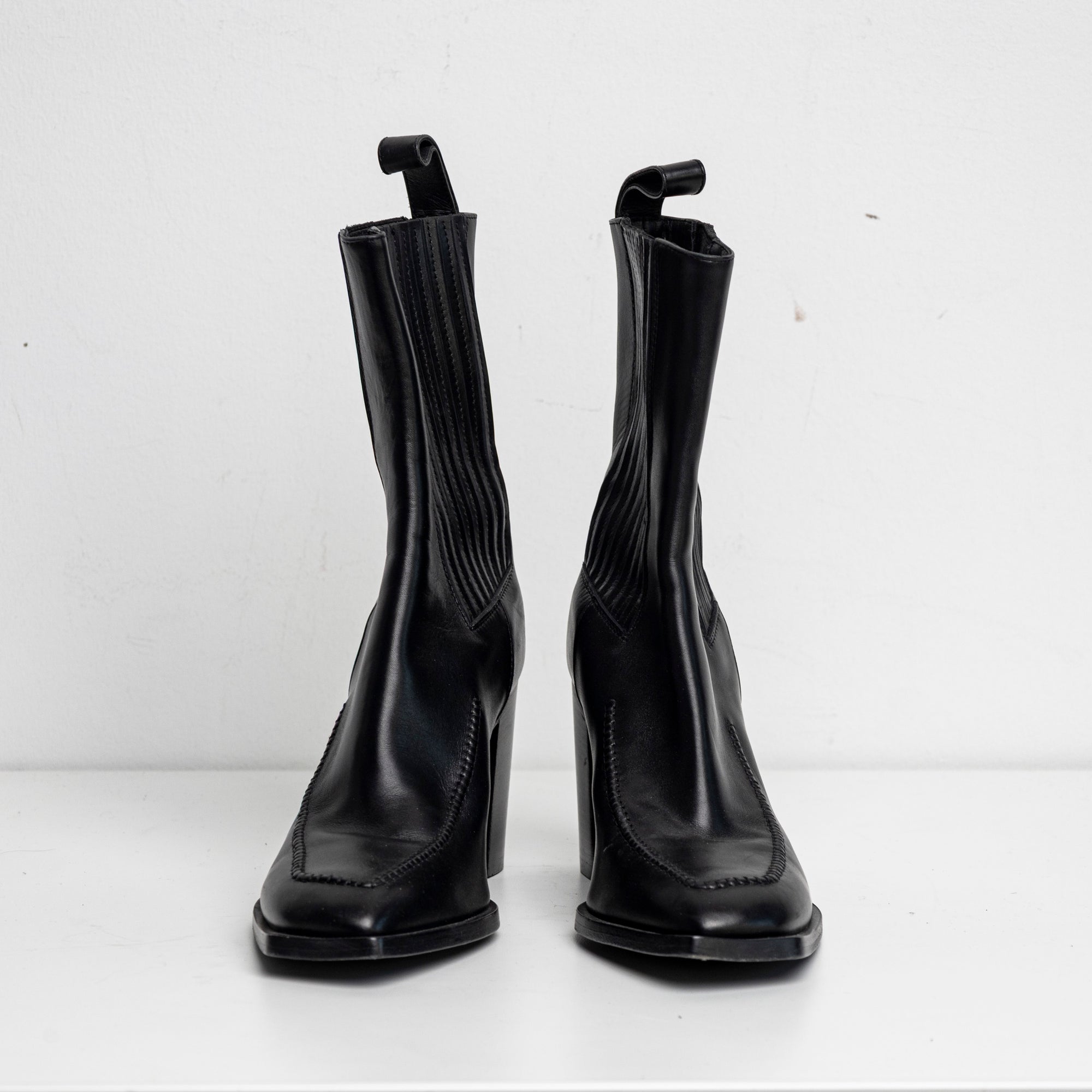Hand-stitch Chelsea Boots Black EU40 #2