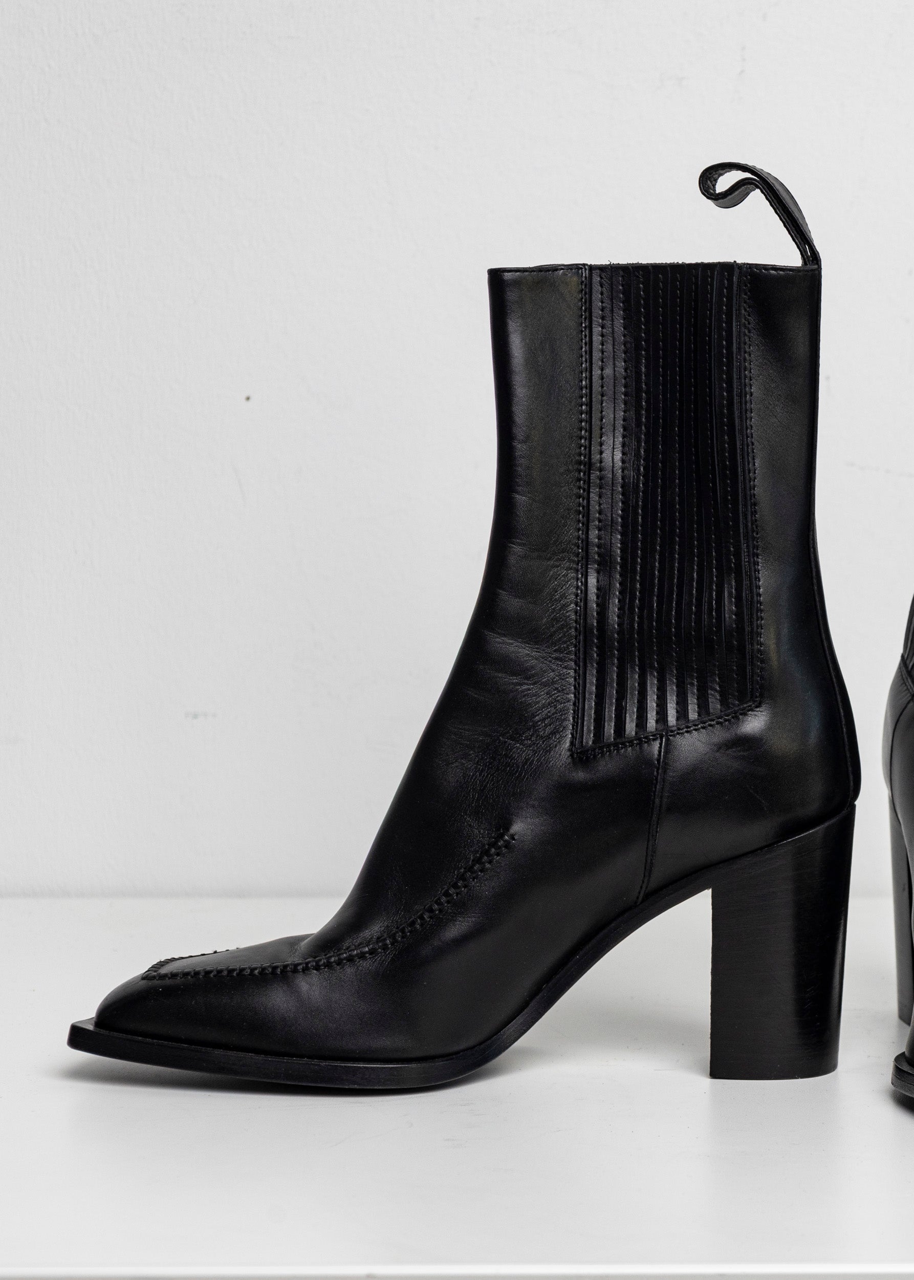 Hand-stitch Chelsea Boots Black EU40 #2