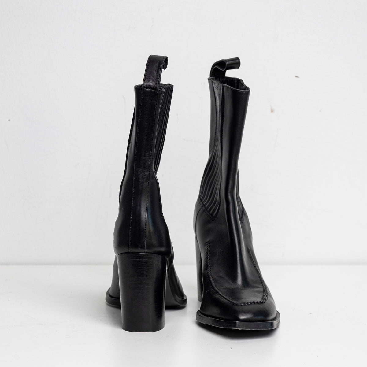 Hand-stitch Chelsea Boots Black EU40 #2