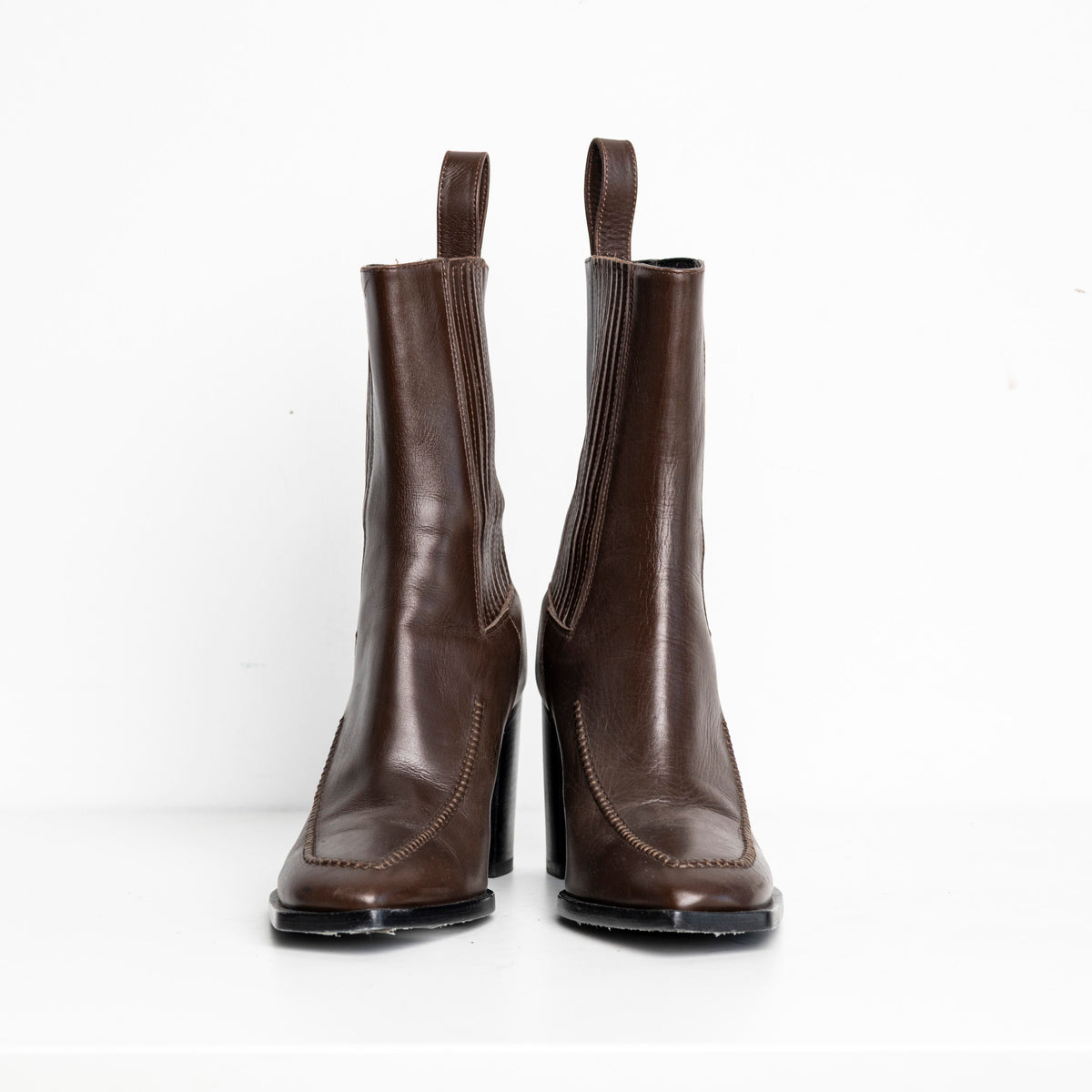 Hand-stitch Chelsea Boots  Brown EU40 #2