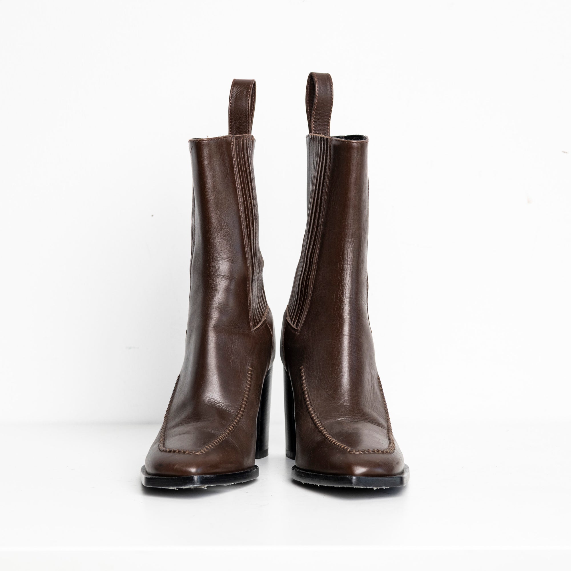 Hand-stitch Chelsea Boots  Brown EU40 #2