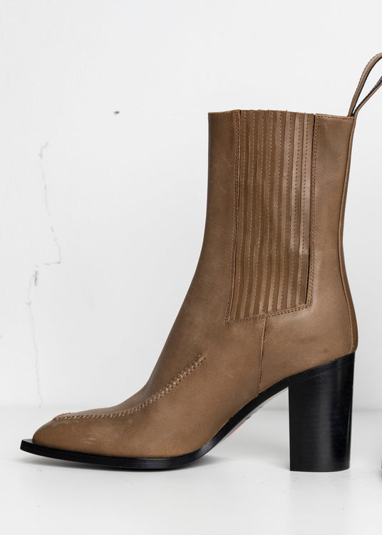 Hand-stitch Chelsea Boots Tan EU40 #2