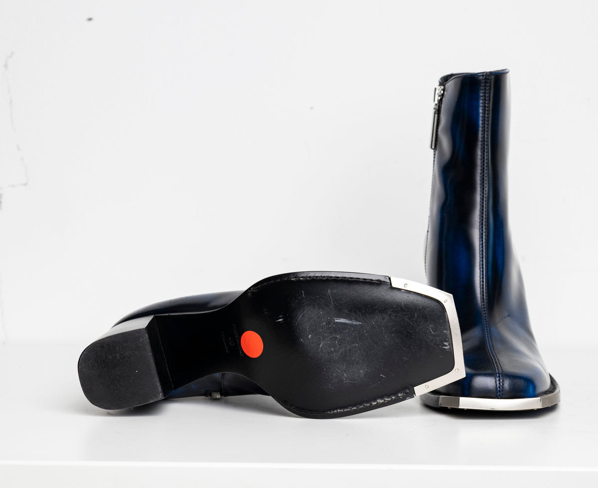 Metal Everyday Chelsea Boots Blue EU40