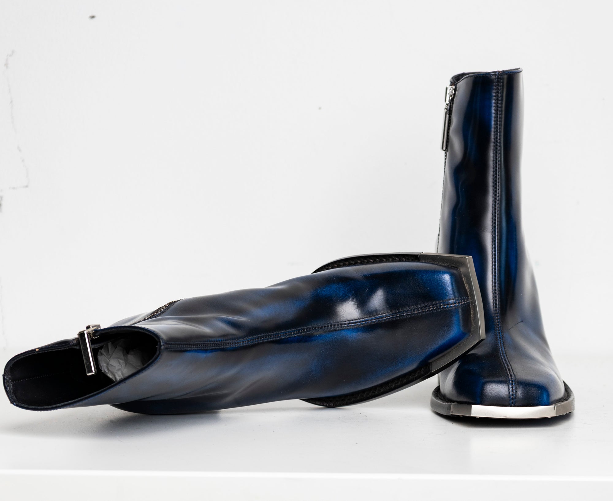 Metal Everyday Chelsea Boots Blue EU40