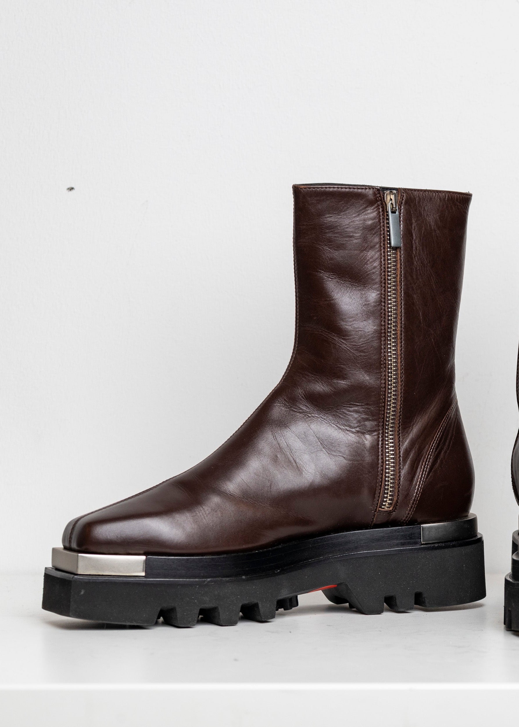 Metal Everyday Combat Boots Brown EU39 #1