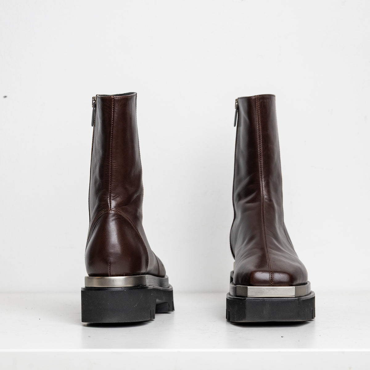 Metal Everyday Combat Boots Brown EU39 #1