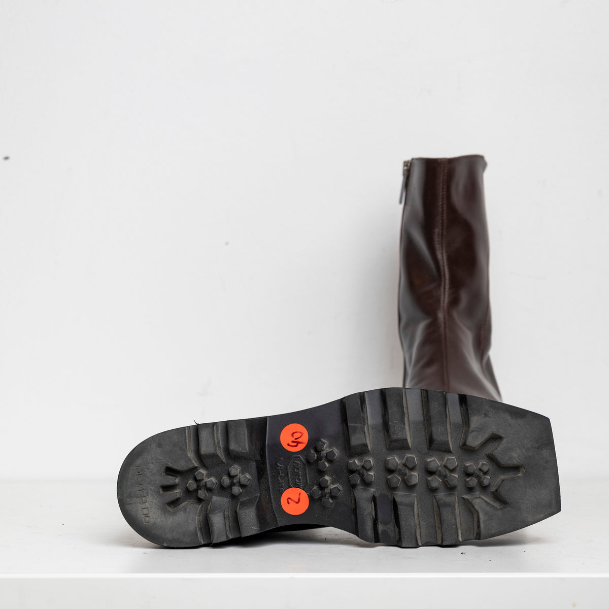 Metal Everyday Combat Boots Brown EU40 #2