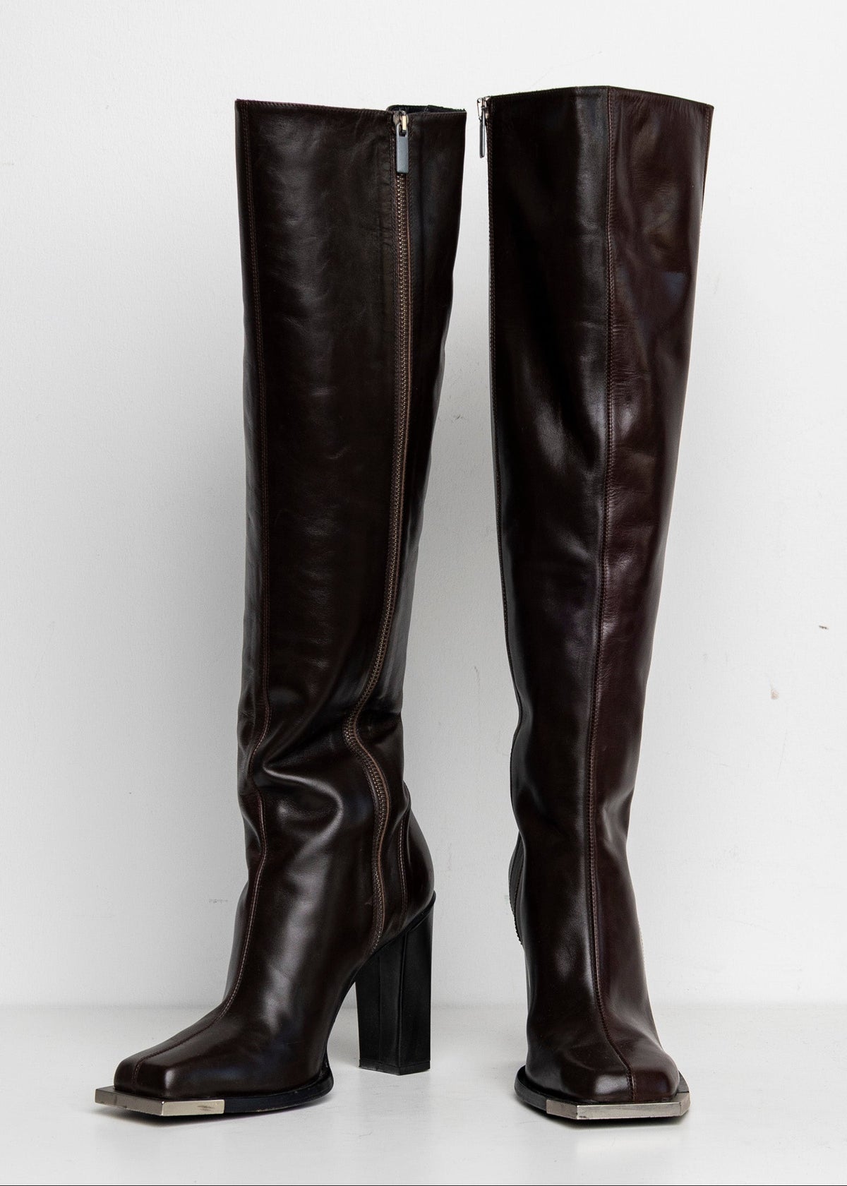 Metal Everyday Kneehigh Brown EU40 #2