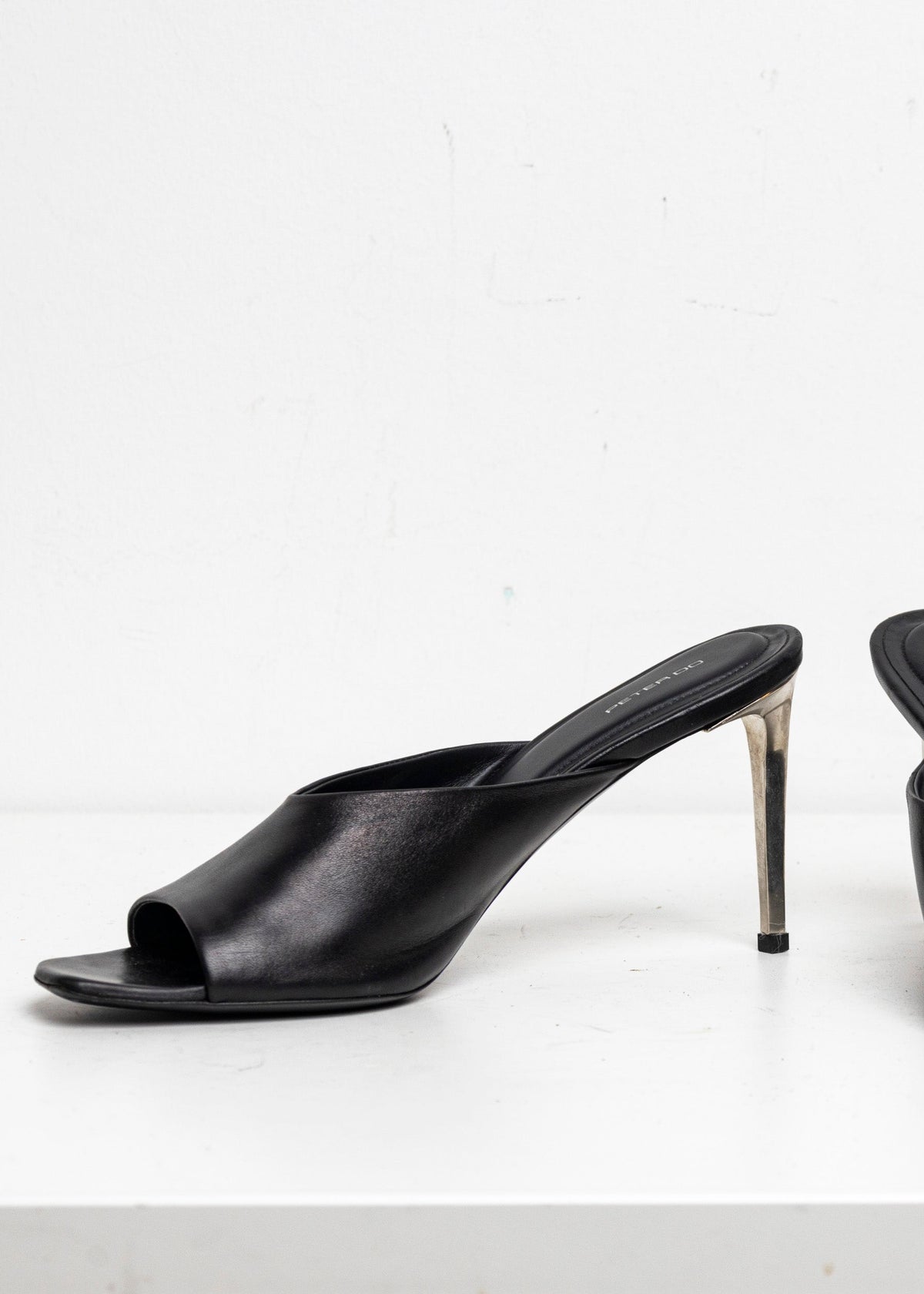 Metal Heels Sandal Black EU40 #2