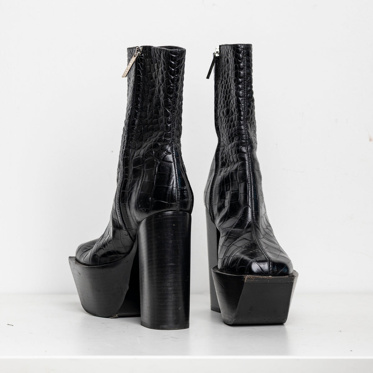 Platform Black Croc EU41 #2