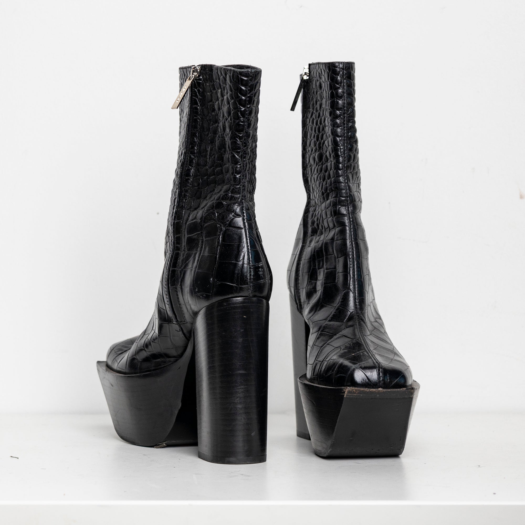Platform Black Croc EU41 #2