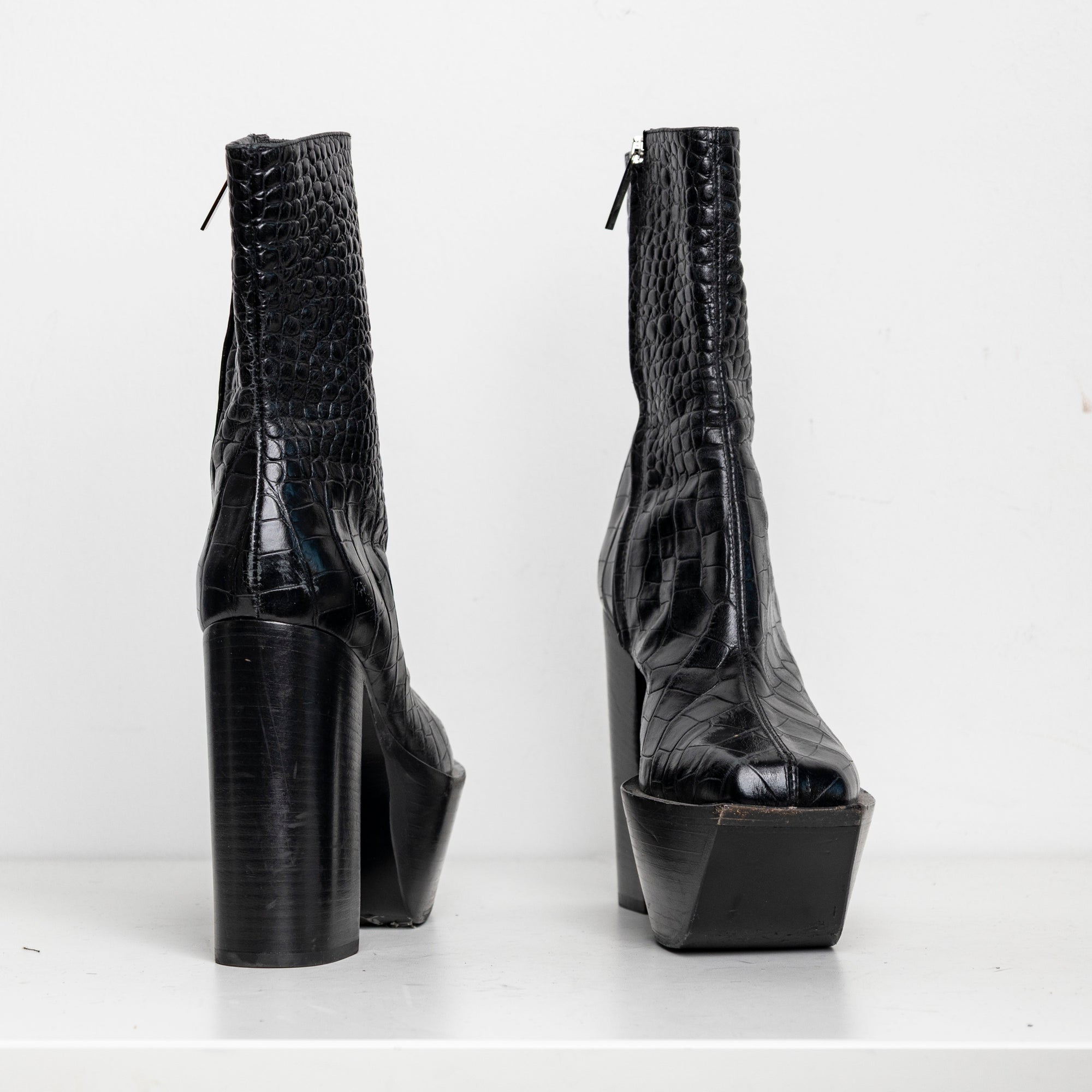 Platform Black Croc EU41 #2