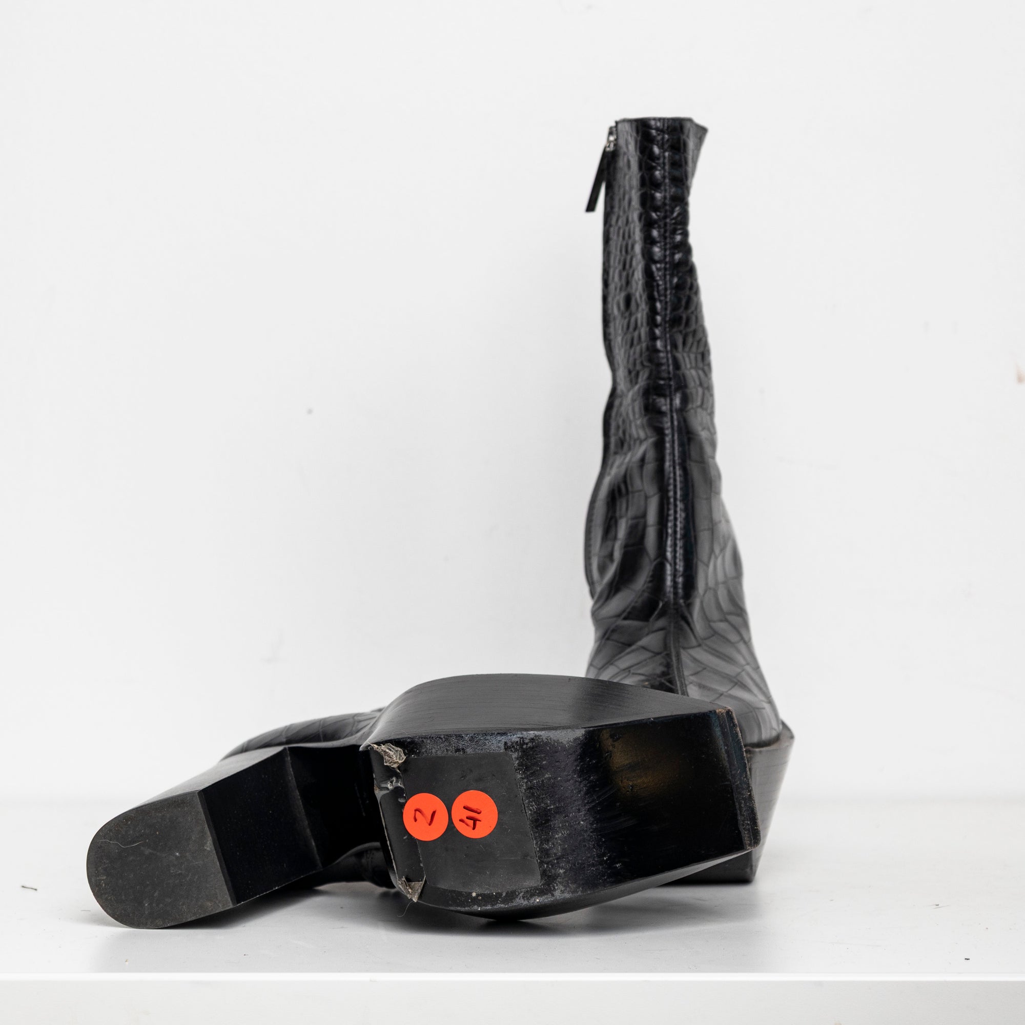 Platform Black Croc EU41 #2