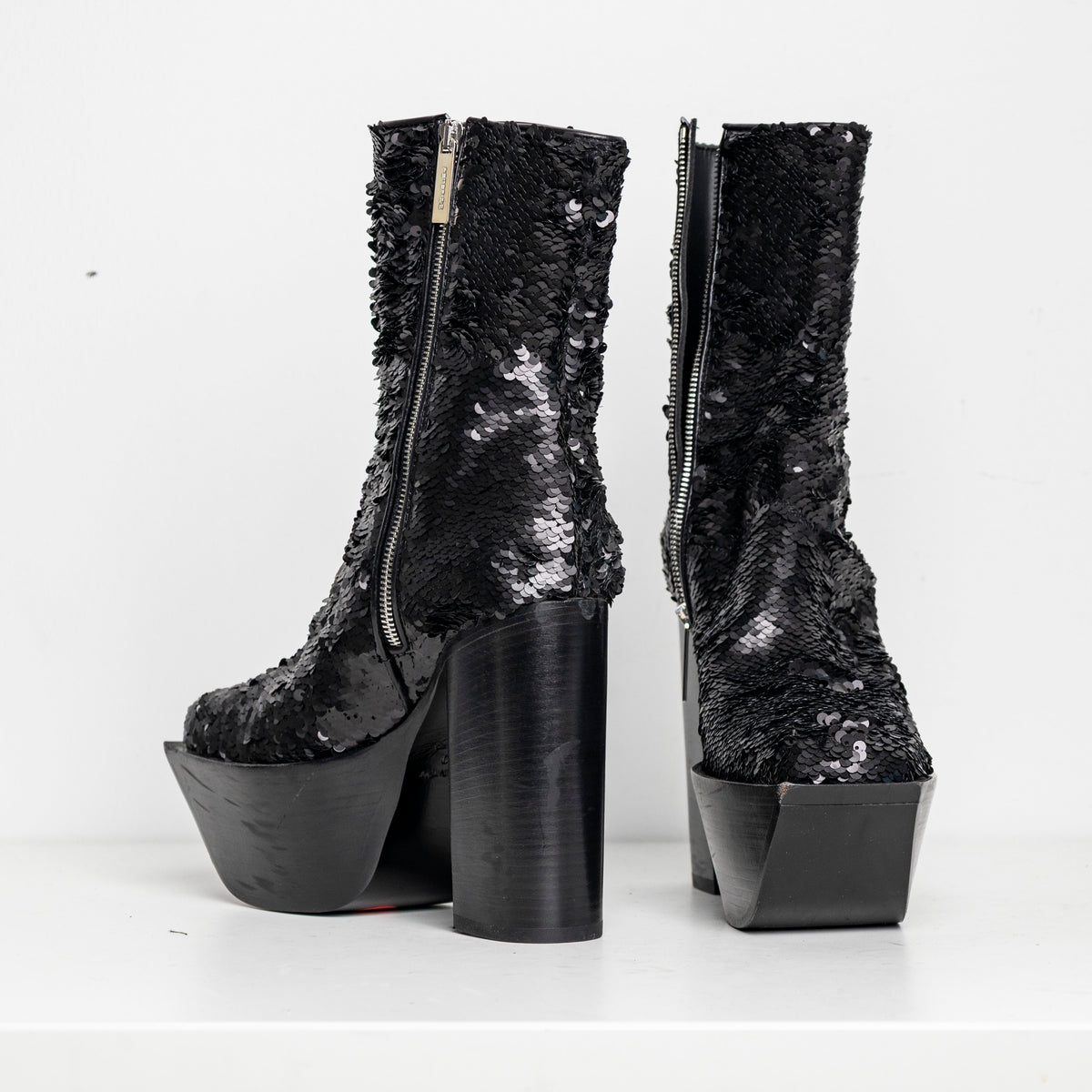 Platform Black Sequin EU40 #1