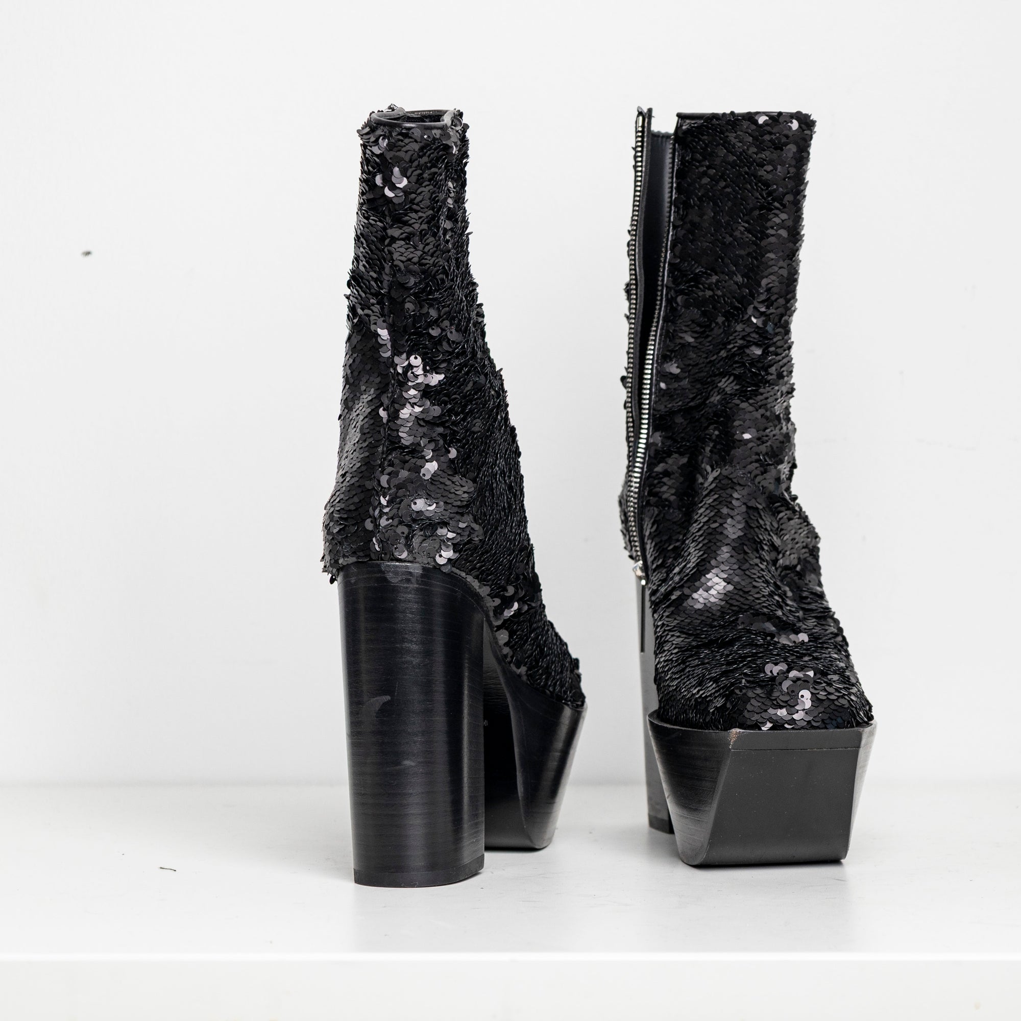 Platform Black Sequin EU40 #1