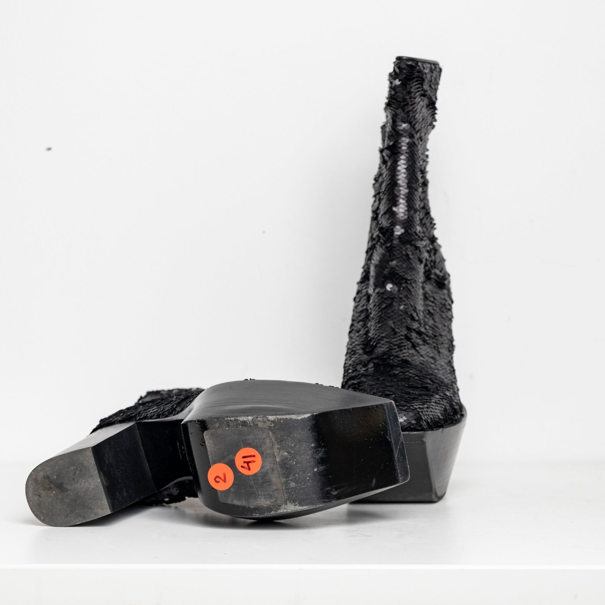 Platform Black Sequin EU41 #2