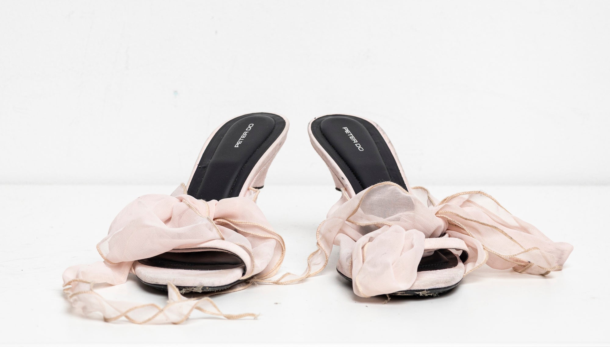 Scarf Sandal Pink Suede EU40