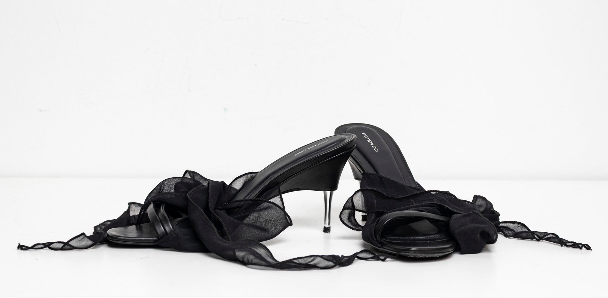 Scarf Sandal Black EU39 #2