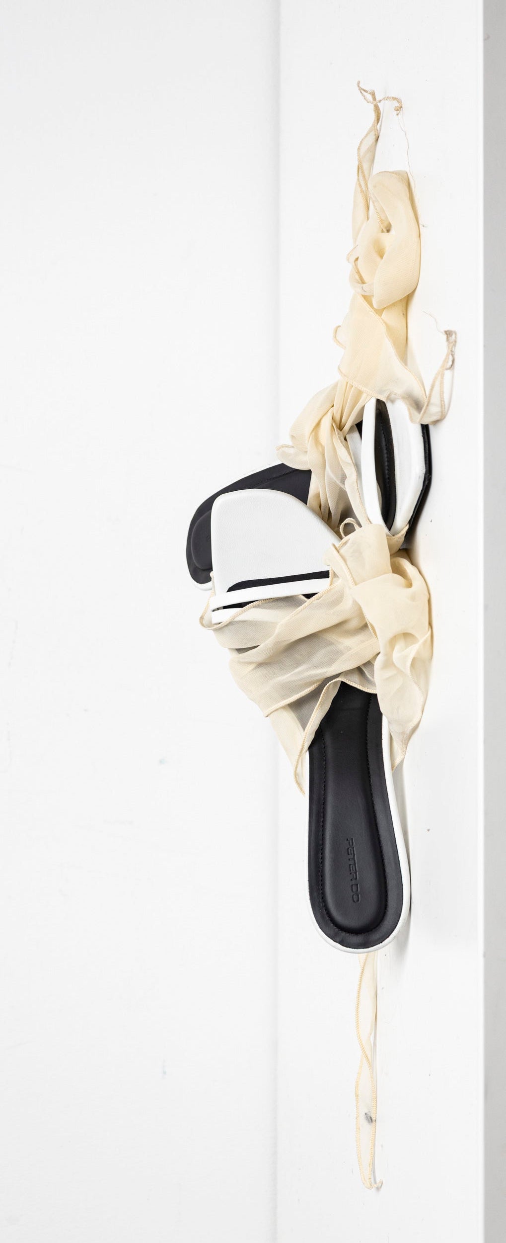 Scarf Sandal White EU40 #4 (Like New)