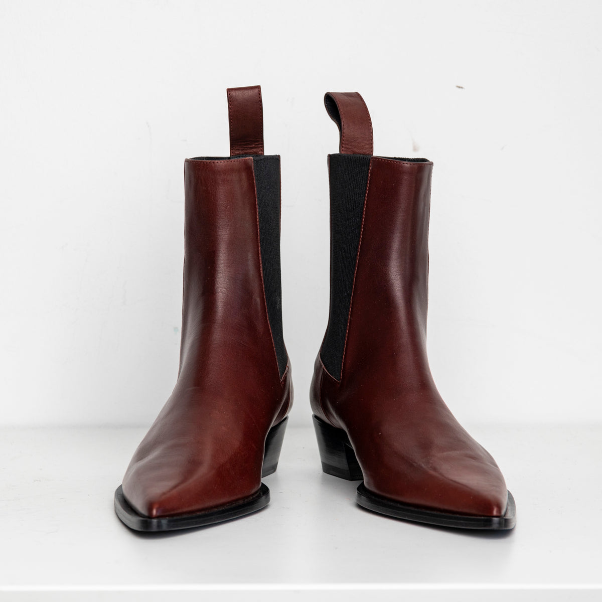 Sharp Chelsea Boots Brown EU40 #2 (Like New)