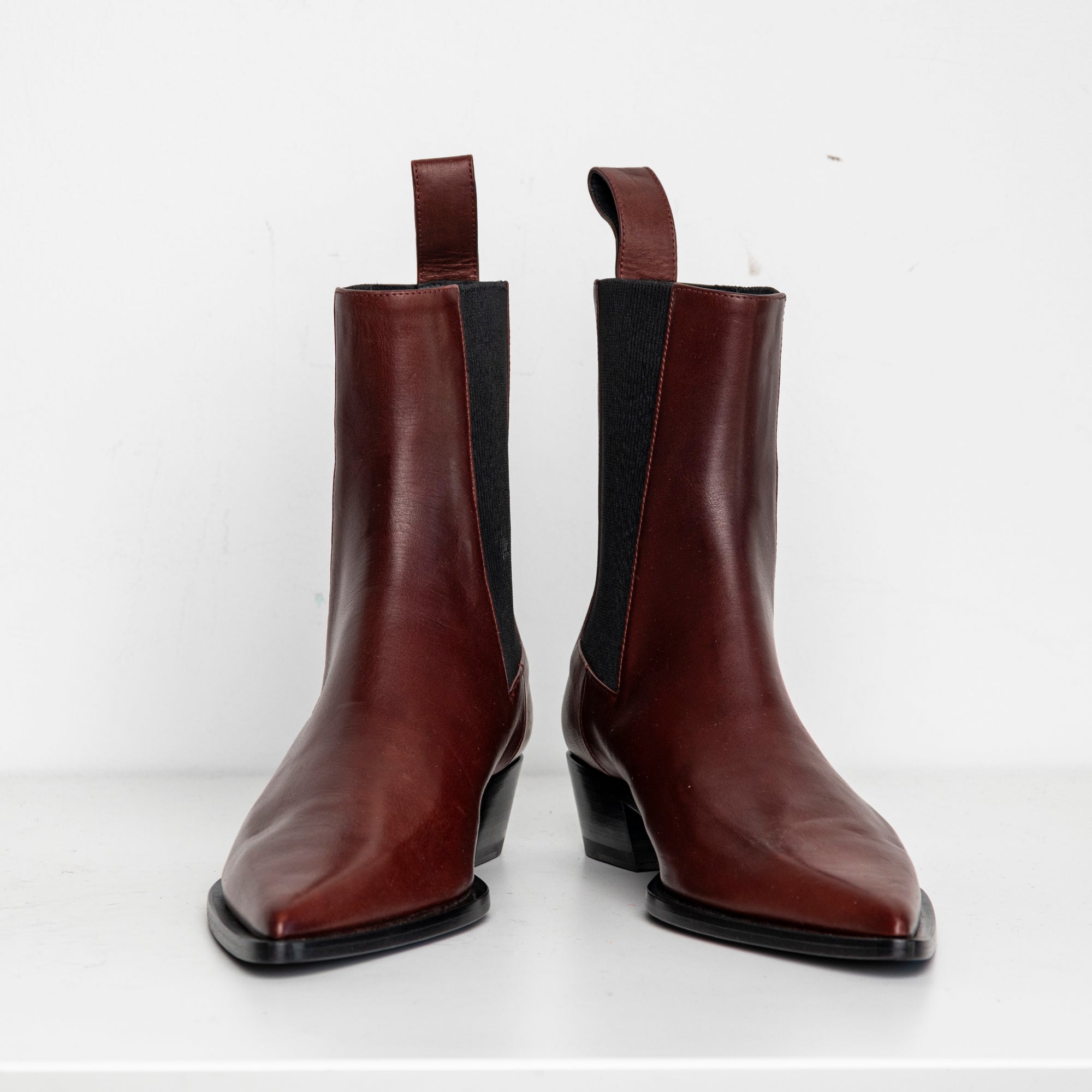 Sharp Chelsea Boots Brown EU40 #2 (Like New)