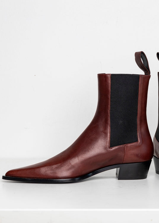 Sharp Chelsea Boots Brown EU40 #2 (Like New)