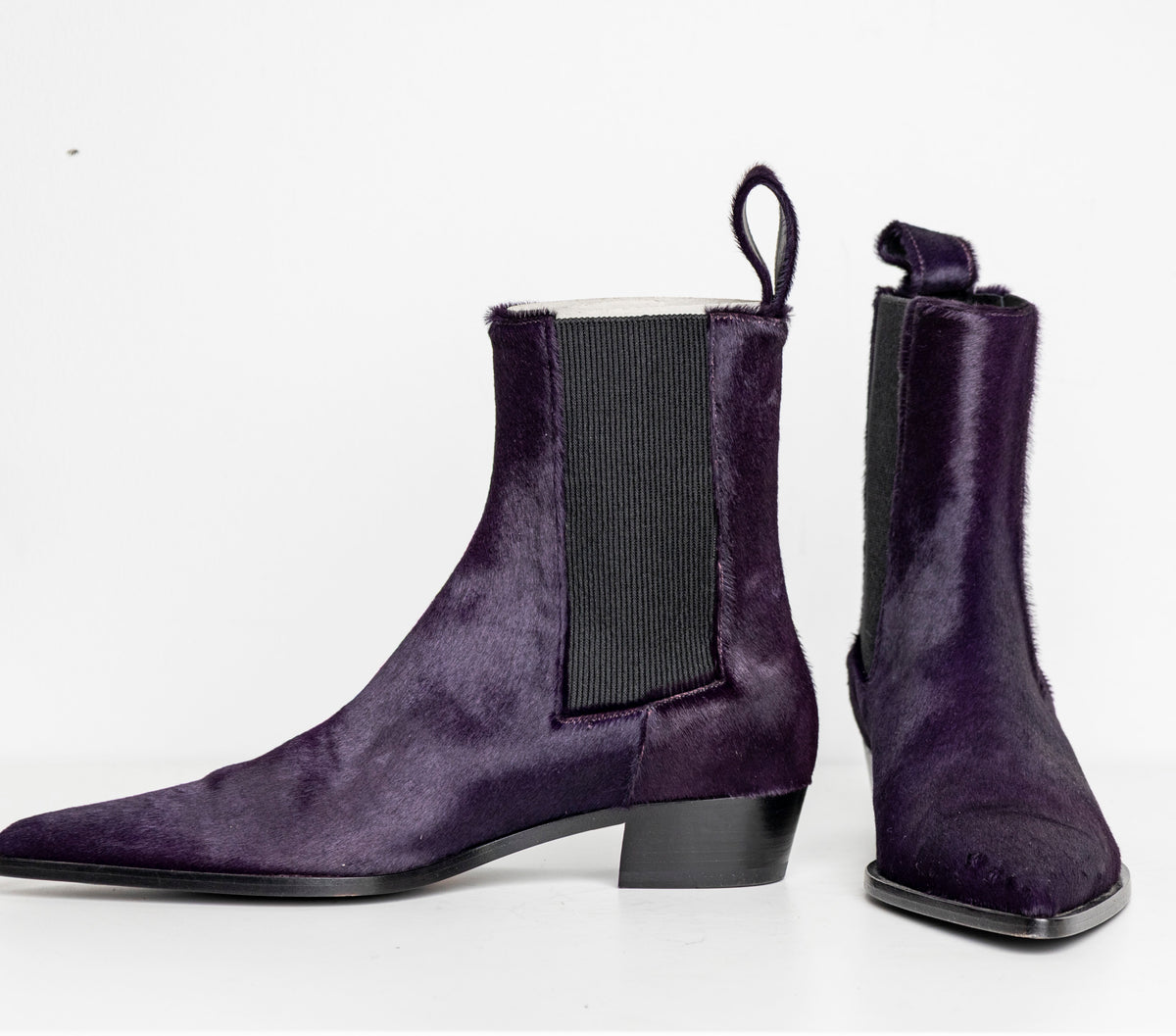 Sharp Chelsea Boots Purple Pony EU40 #2