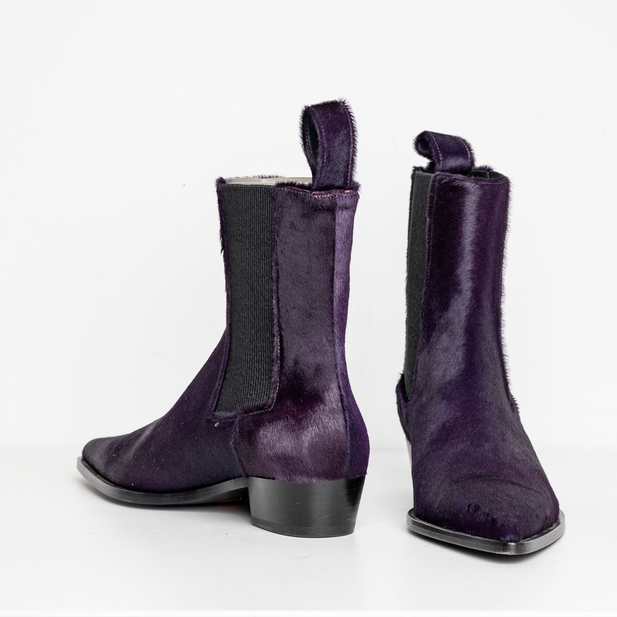 Sharp Chelsea Boots Purple Pony EU40 #2