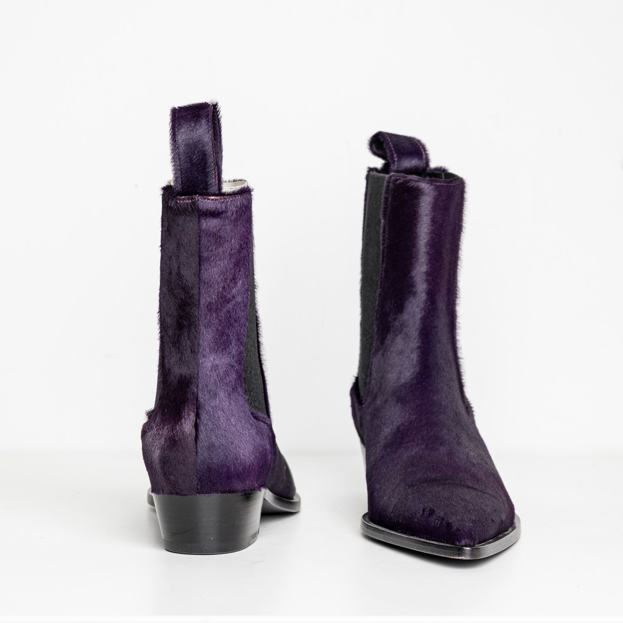 Sharp Chelsea Boots Purple Pony EU40 #2