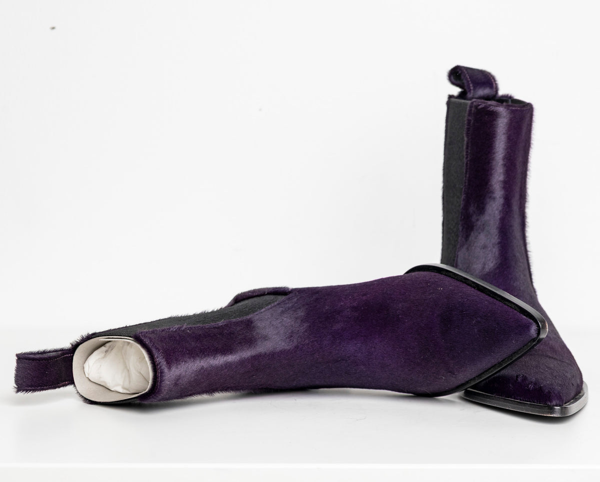 Sharp Chelsea Boots Purple Pony EU40 #2