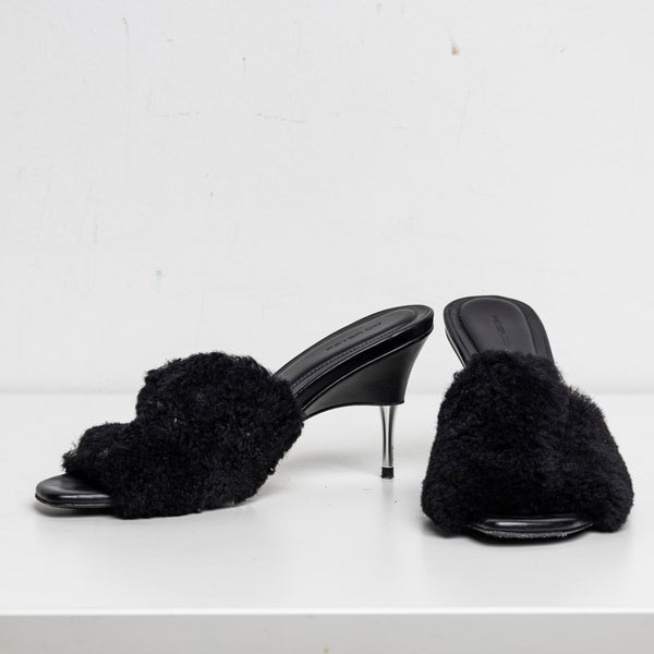Shearling Sandal Black EU39 #1