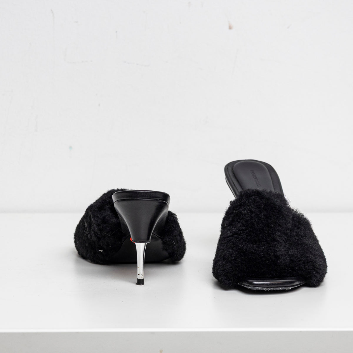 Shearling Sandal Black EU39 #1