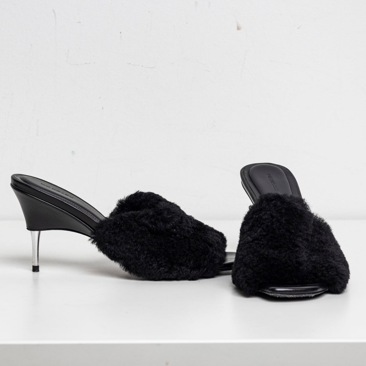 Shearling Sandal Black EU39 #1