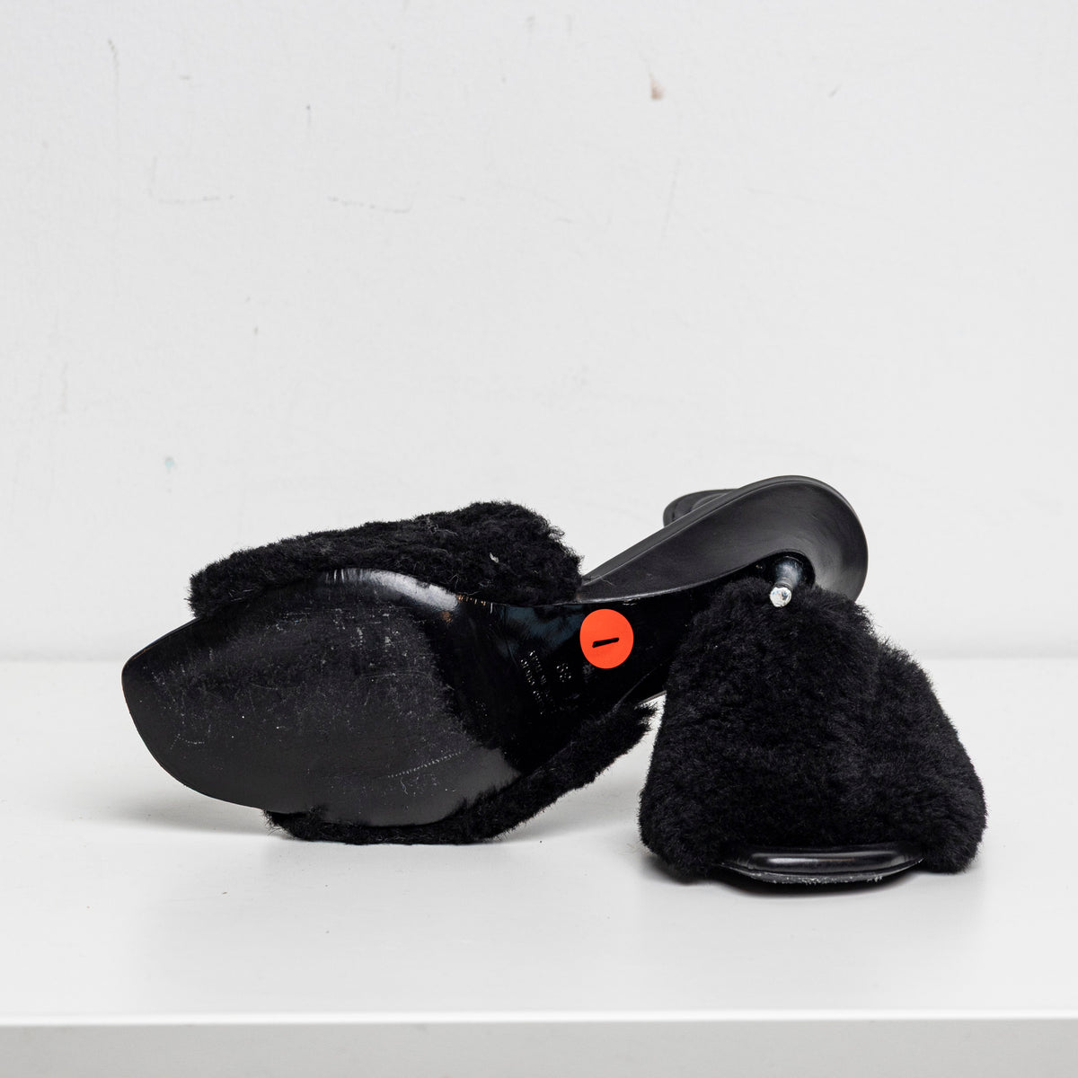 Shearling Sandal Black EU39 #1