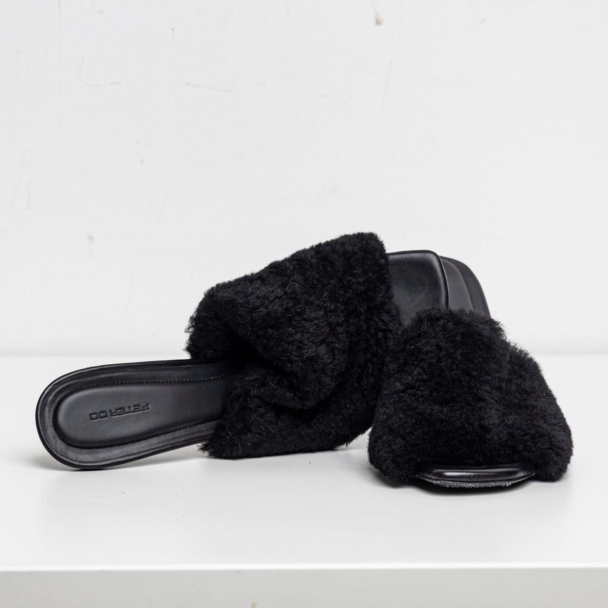 Shearling Sandal Black EU39 #1