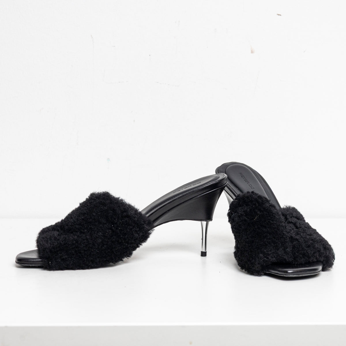 Shearling Sandal Black EU40 #2