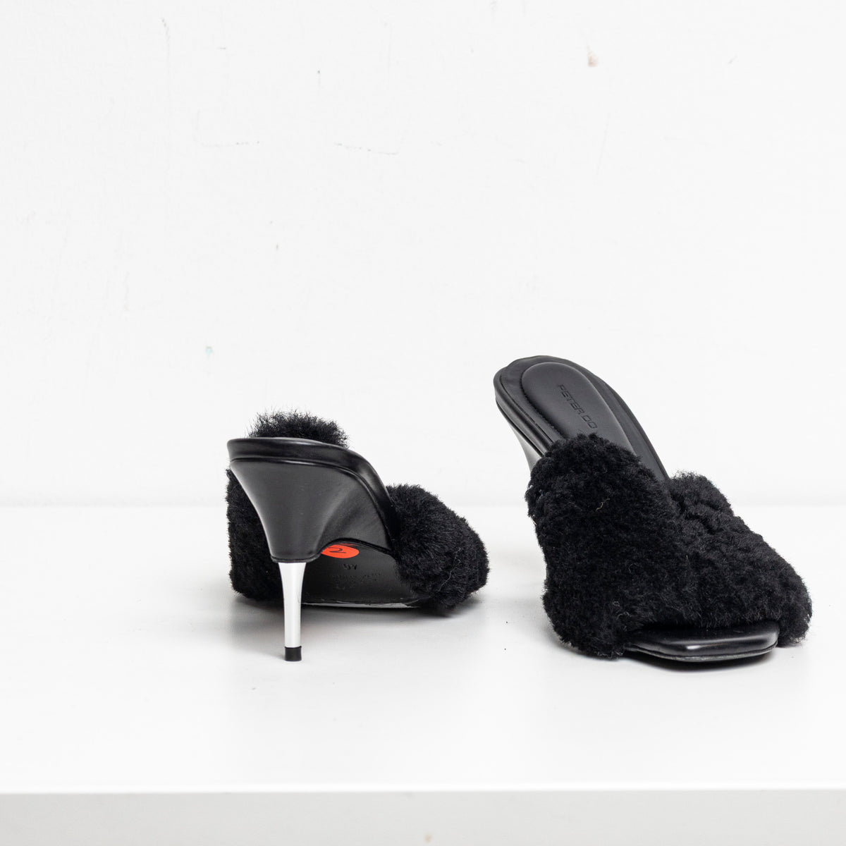 Shearling Sandal Black EU40 #2