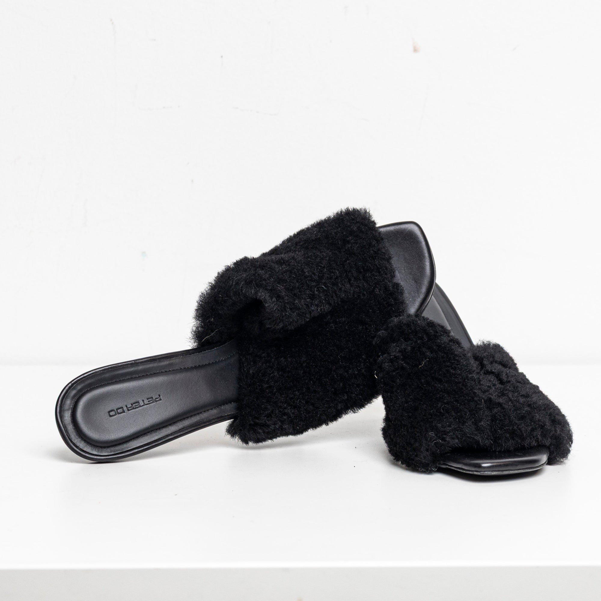 Shearling Sandal Black EU40 #2