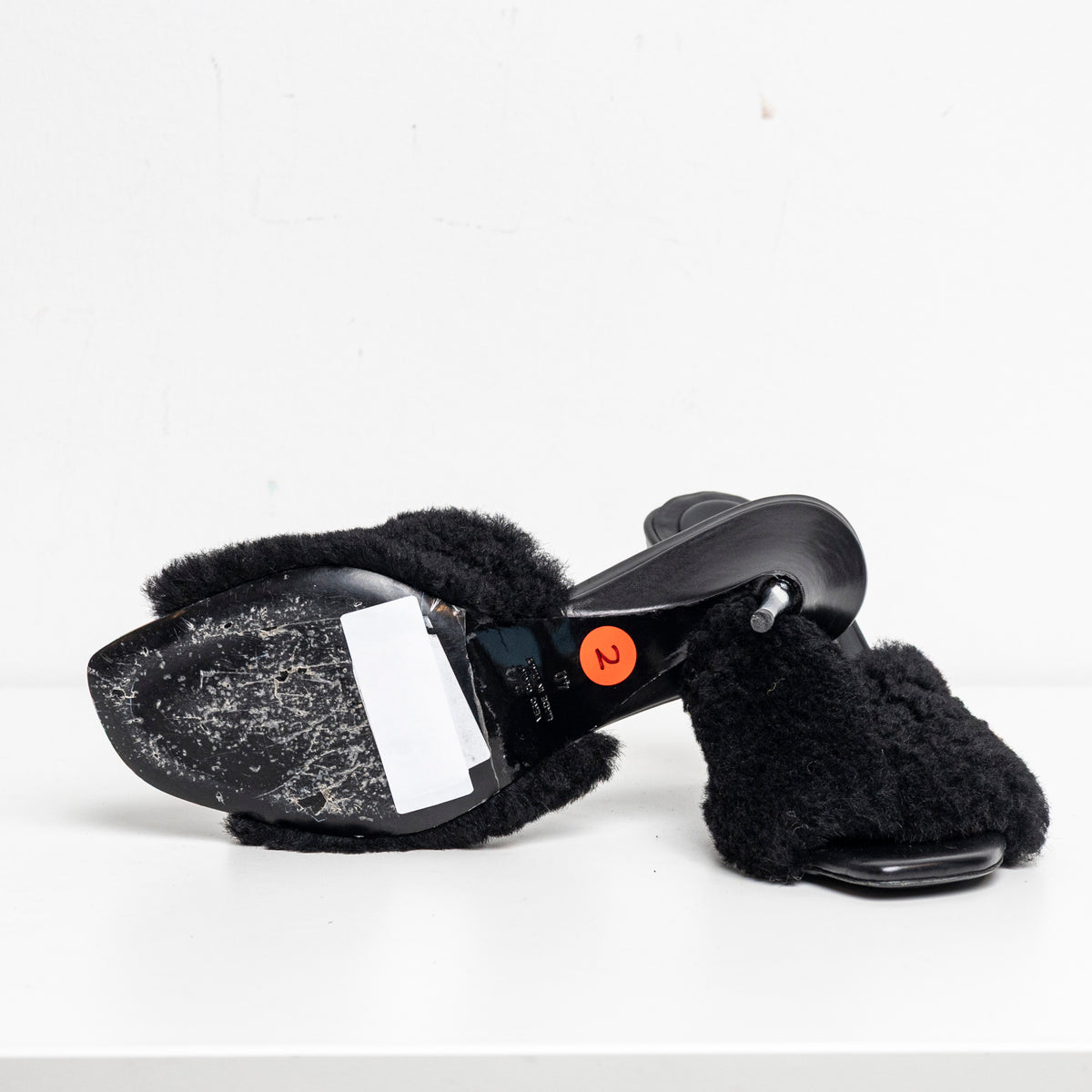 Shearling Sandal Black EU40 #2