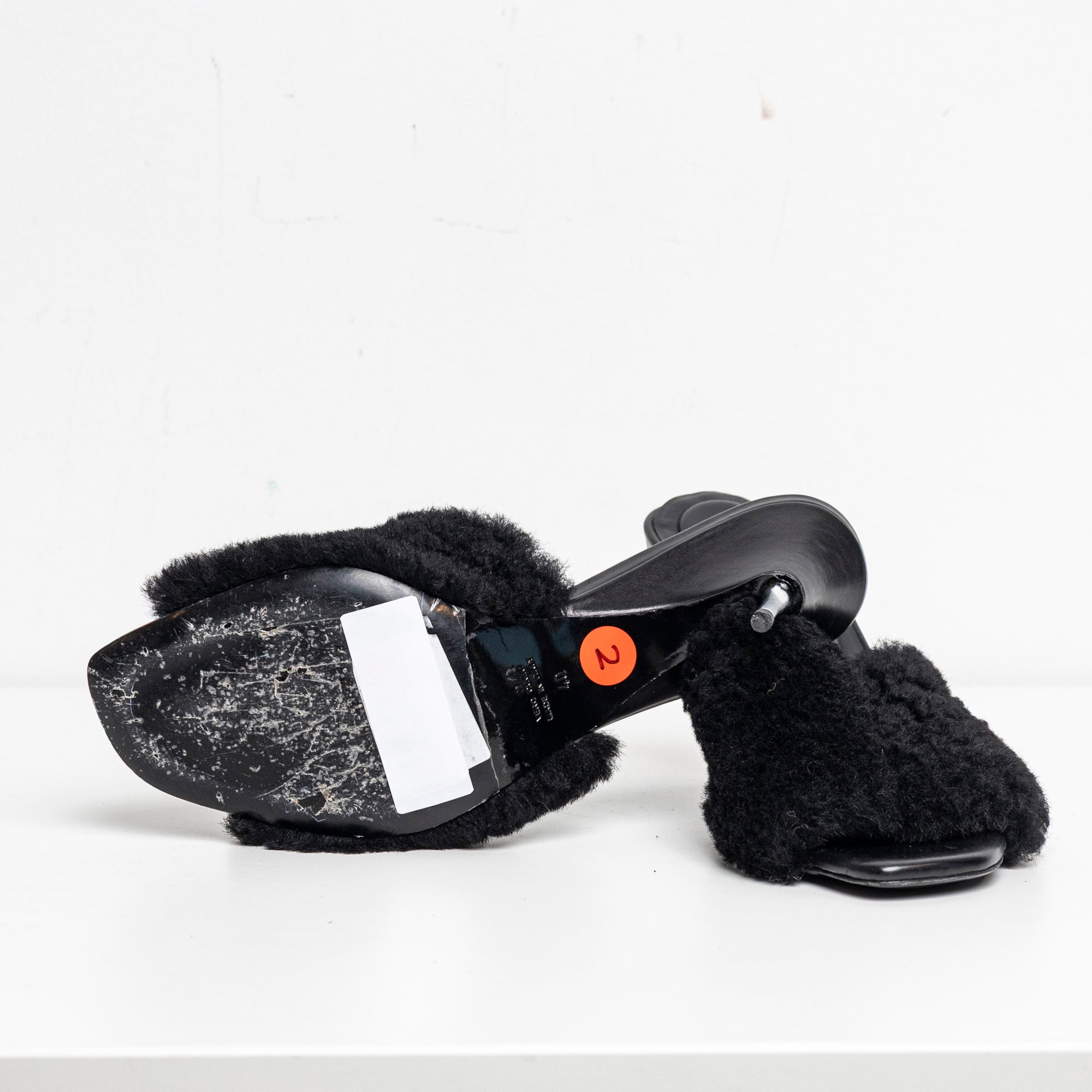 Shearling Sandal Black EU40 #2