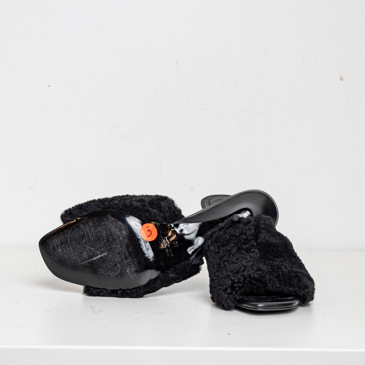 Shearling Sandal Black EU40 #3