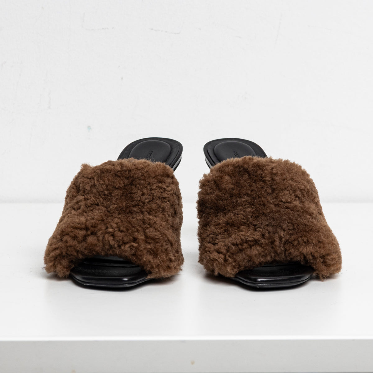 Shearling Sandal Brown EU40